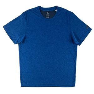 Adidas Climalite Dark Heather Blue Short Sleeve Active Tee
